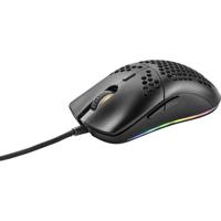 Renkforce RF-GM-400 Gaming-muis USB Optisch Zwart 7 Toetsen 1200 dpi Verlicht