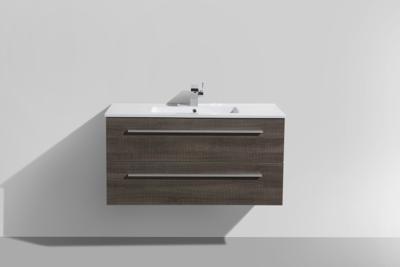 Lambini Designs Kentucky badmeubel 80cm bruin eiken Lambini Designs Kentucky badmeubel 80cm bruin eiken