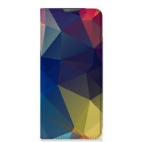 Motorola Moto E20 Stand Case Polygon Dark