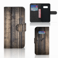 Samsung Galaxy S10e Book Style Case Steigerhout