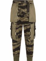 Dolce & Gabbana pantalon fuselé à motif camouflage - Noir