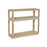 Home ESPRIT console, geel, mangohout, 90 x 30 x 76 cm