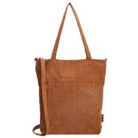 Beagles Corduroy Ribstof Shopper/Schoudertas Navarra Cognac