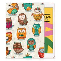 Apple iPad 10.2 | iPad 10.2 (2020) | 10.2 (2021) Back Case Vrolijke Uilen