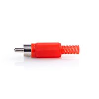 Nedis RCA connector rood - thumbnail