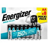 Energizer Max Plus LR6/AA Alkaline batterijen - 8 stuks. - thumbnail