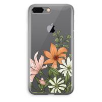 Floral bouquet: iPhone 8 Plus Transparant Hoesje