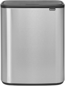 Brabantia Bo Touch Bin 2 x 30 Liter Rvs Fingerprint Proof