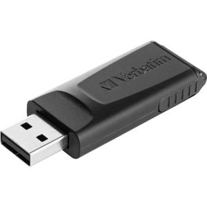 Verbatim Slider USB-stick 128 GB Zwart 49328 USB 2.0