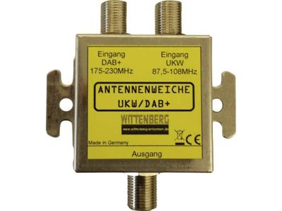 Wittenberg antennemultiplexer voor FM en DAB+