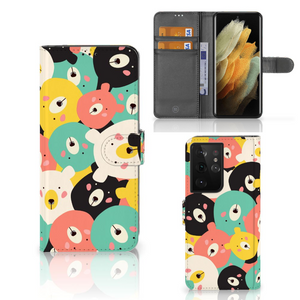 Samsung Galaxy S21 Ultra Leuk Hoesje Bears