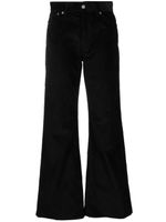 DONDUP pantalon évasé à taille haute - Noir