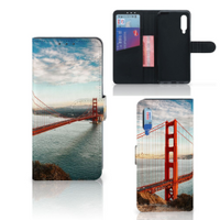 Xiaomi Mi 9 Flip Cover Golden Gate Bridge