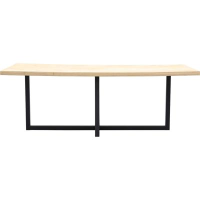 Eettafel Boston met metalen U-poot dubbel