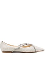 Jimmy Choo ballerines Genevi - Argent - thumbnail