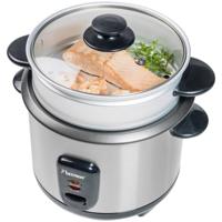 Bestron ARC100 rijstkoker Zwart, Roestvrijstaal 1 l 400 W