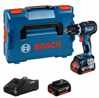 Bosch Blauw GSB 18V-90 C | Accu Klopboormachine | 2 x 4,0 Ah accu + lader | In L-Boxxx - 06019K6103