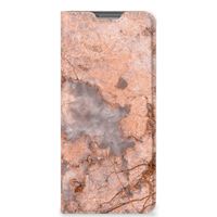 OPPO Find X5 Standcase Marmer Oranje