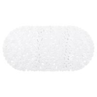 Differnz Lapis inlegmat bad - 100% PVC - anti-slip laag - 70 x 35 cm - wit