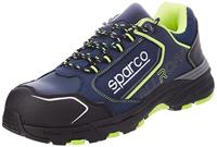 Sparco ALLROAD S3 SRC Werkschoenen, veiligheidsschoenen, blauw-geel, fluo