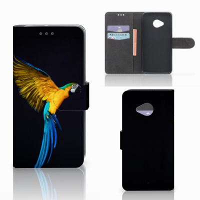 HTC U11 Life Telefoonhoesje met Pasjes Papegaai HTC U11 Life Telefoonhoesje met Pasjes Papegaai