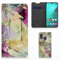 Bookcase Samsung Galaxy A40 Letter Painting - thumbnail