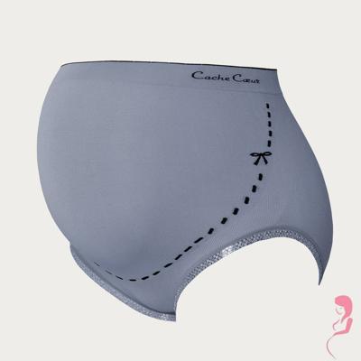 Cache Coeur Zwangerschapsslip Illusion Grijs Grey