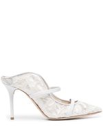 Malone Souliers mules Maureen 85 mm - Blanc - thumbnail