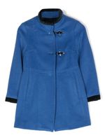 Fay Kids manteau Virginia à fermoirs crochet - Bleu