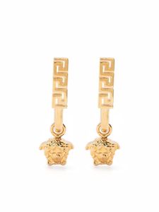 Versace boucles d'oreilles pendantes Greca Medusa