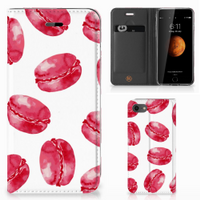 iPhone 7 | 8 | SE (2020) | SE (2022) Flip Style Cover Pink Macarons - thumbnail