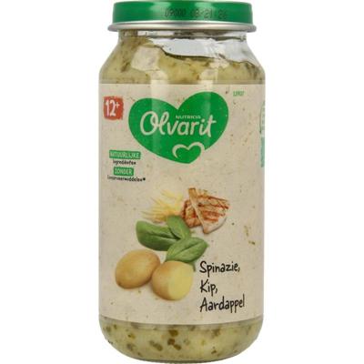 Olvarit Spinazie kip aardappel 12M07 Olvarit Spinazie kip aardappel 12M07