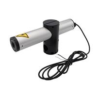 Lijnlaser, rood, 658 nm, 90 °, 24 V DC, Ø40x210 mm, Laser Class 2M, Focus fixed (7.0m), Kabellengte 3,000 mm - 70115475