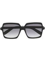 Saint Laurent Eyewear lunettes de soleil à monture oversize - Noir - thumbnail