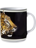 Dolce & Gabbana tasse en porcelaine à imprimé léopard - Noir