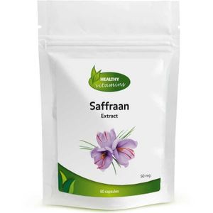 Saffraanextract | 60 capsules | Vitaminesperpost.nl