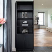 High Peak zelfopblaasbare slaapmat Kodiak 195 cm polyester zwart