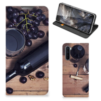 OnePlus Nord Flip Style Cover Wijn