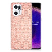 OPPO Find X5 Pro TPU bumper Pattern Orange