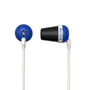 Koss PLUG Hoofdtelefoons In-ear 3,5mm-connector Blauw