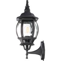 LED Tuinverlichting - Buitenlamp - Sanola Trino - E27 Fitting - Mat Zwart - Aluminium