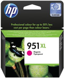 HP inktcartridge 951XL, 1.500 pagina&apos;s, OEM CN047AE, magenta