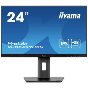 Iiyama ProLite XUB2497HSN-B1 LED-monitor Energielabel E (A - G) 60.5 cm (23.8 inch) 1920 x 1080 Pixel 16:9 1 ms HDMI, DisplayPort, Hoofdtelefoon (3.5 mm