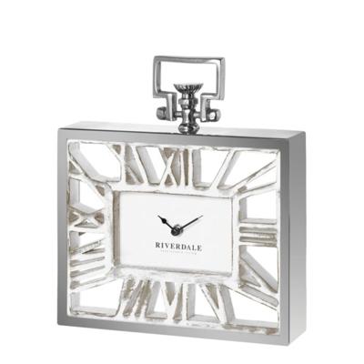 Riverdale Tafelklok Chuck wit 30cm