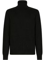 Dolce & Gabbana pull en cachemire à col roulé - Noir