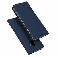 Dux Ducis pro serie - slim wallet hoes - Samsung Galaxy J6 Plus 2018 - blauw