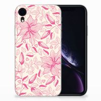 Apple iPhone Xr TPU Case Pink Flowers - thumbnail