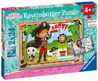 Ravensburger puzzel 2x24 stukjes Gabby&apos;s dollhouse - thumbnail