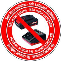 Einhell TC-OS 18/187 Li Solo Rechte slijpmachine Zwart, Rood - thumbnail