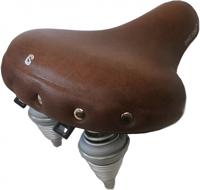 Selle Comfort Retro XL Fietszadel Foam Bruin